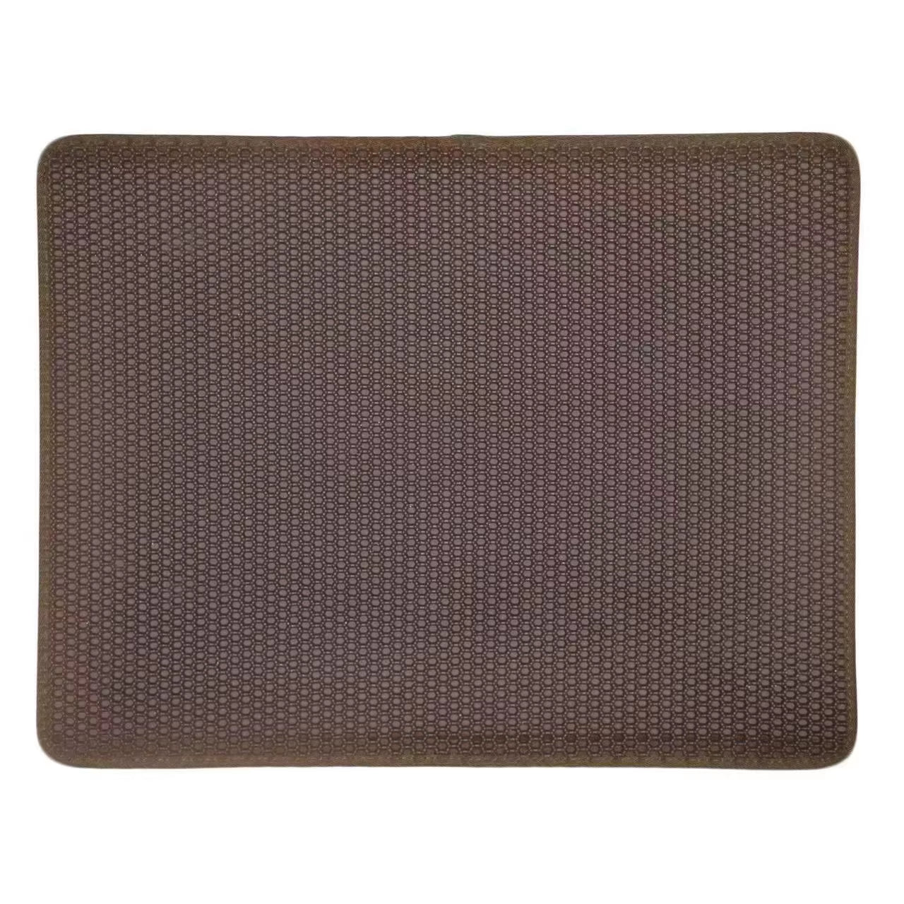 Waterproof Pet Cat Litter Mat,Honeycomb Double Layer Pet Litter Box Mat Non-Slip Sand Cat Pad Washable Bed Mat Easy Clean Pad