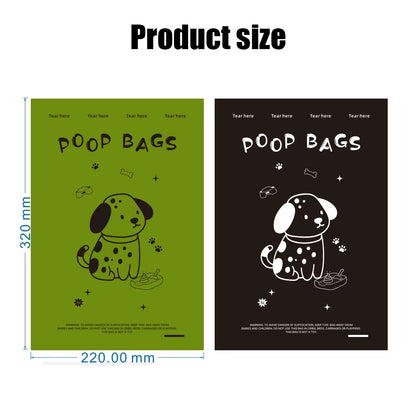 EPI Biodegradable Dog Poop Bags Lavender Scented Pet Poop Bags with Holder Extra Thick Leakproof Dog Poop Bags with Dispenser